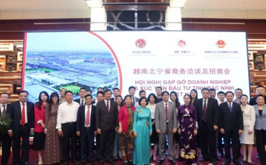 Gặp gỡ doanh nghiệp và xúc tiến đầu tư tỉnh Bắc Ninh tại thủ đô Bắc Kinh