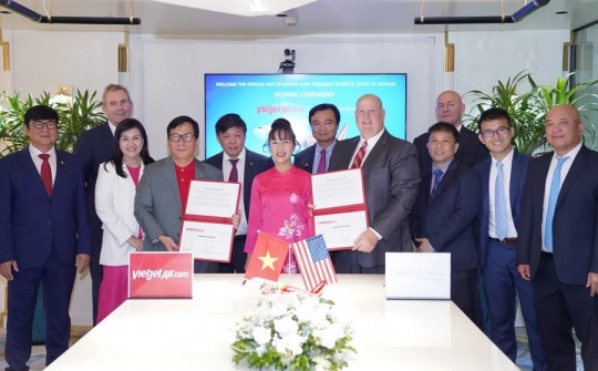 Vietjet và Tập đoàn Carlyle ký kết tài trợ tàu bay trị giá 550 triệu USD