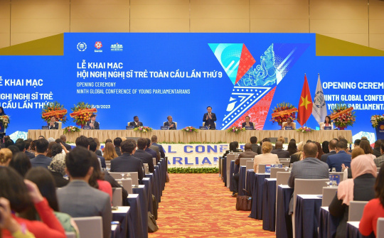 Chủ tịch Quốc hội: Nghiên cứu thiết lập mạng lưới các nghị sĩ trẻ toàn cầu về đổi mới sáng tạo