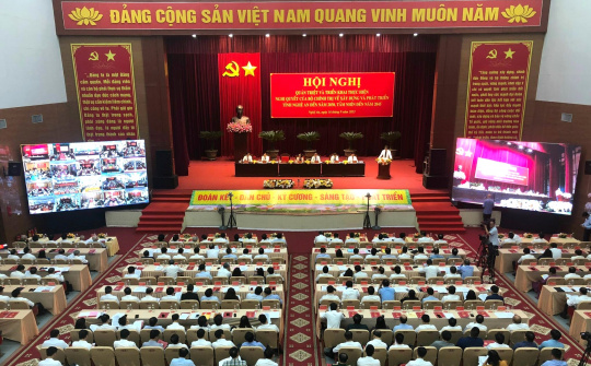 Phát triển Nghệ An xứng tầm trung tâm khu vực Bắc Trung Bộ