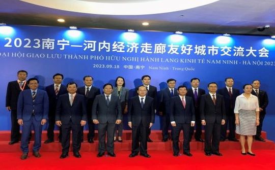 Bắc Ninh tham dự Đại hội giao lưu thành phố hữu nghị Hành lang kinh tế Nam Ninh – Hà Nội năm 2023
