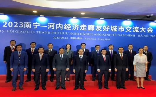 Bắc Ninh tham dự Đại hội giao lưu thành phố hữu nghị Hành lang kinh tế Nam Ninh – Hà Nội năm 2023