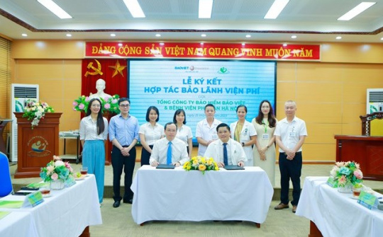 Bệnh viện Phụ Sản Hà Nội hợp tác chiến lược với Tổng Công ty Bảo hiểm Bảo Việt