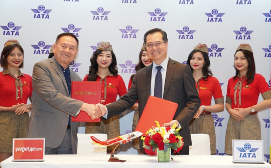 Học viện Hàng không Vietjet tham gia mạng lưới đào tạo quốc tế của IATA