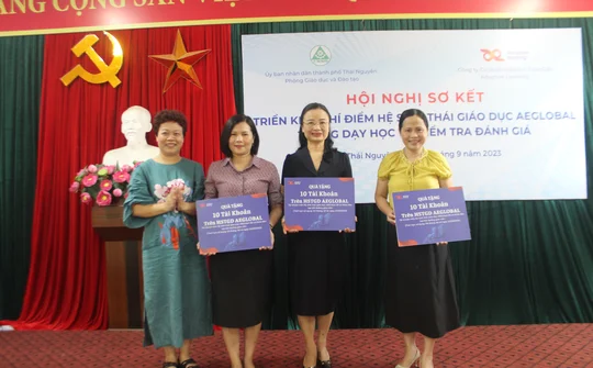 TP. Thái Nguyên sơ kết Triển khai thí điểm hệ sinh thái giáo dục AEGlobal