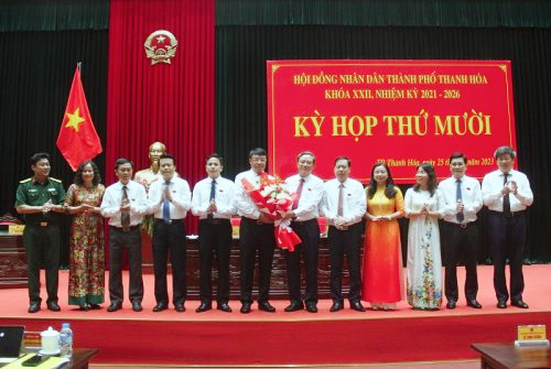 Thành phố Thanh Hoá có tân Chủ tịch UBND thành phố