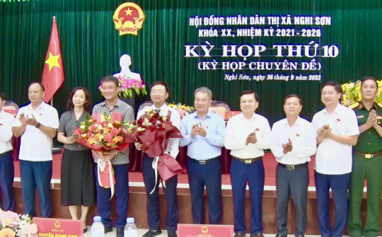 Thanh Hóa: Thị xã Nghi Sơn có tân Chủ tịch UBND