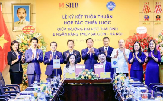 SHB cùng Đại học Thái Bình nâng cao chất lượng đào tạo nguồn nhân lực