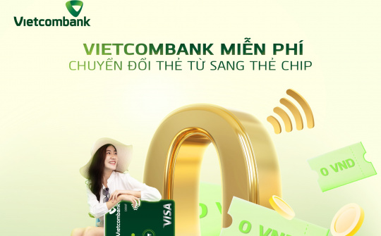 Lợi ích của thẻ Vietcombank công nghệ chip Contactless