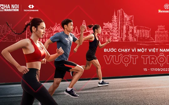 Giải chạy Hà Nội Marathon Techcombank lan tỏa tinh thần "Bước chạy vì một Việt Nam vượt trội"