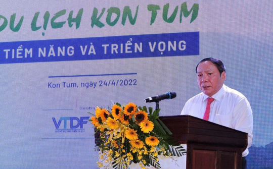 Bộ VHTTDL luôn luôn ủng hộ và đồng hành với tỉnh Kon Tum