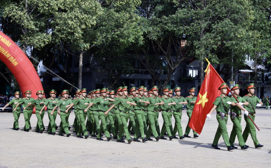 Đắk Lắk: Khai mạc Bảng 6 Hội thi điều lệnh, bắn súng, võ thuật CAND