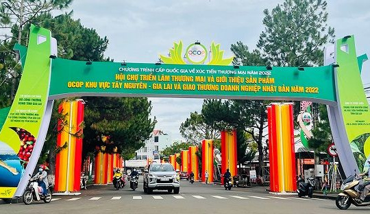 Gia Lai: Hội chợ triển lãm thương mại, kết nối "cung - cầu"