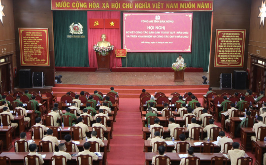 Công an Đắk Nông triển khai đợt cao điểm bảo đảm TTATGT dịp lễ 30/4 và 1/5