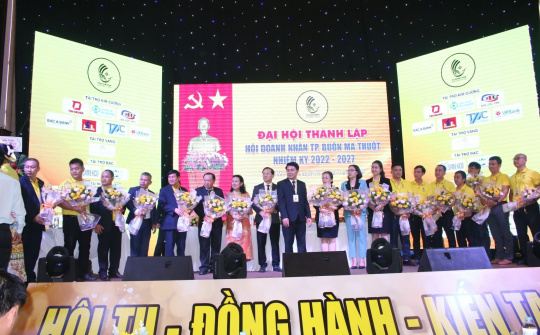 Đắk Lắk: Đại hội Hội Doanh nhân Buôn Ma Thuột