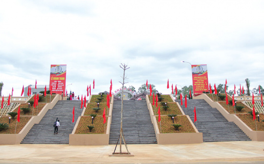 Đà Nẵng: Khánh thành công trình công viên văn hóa Khu chiến tích Gò Hà