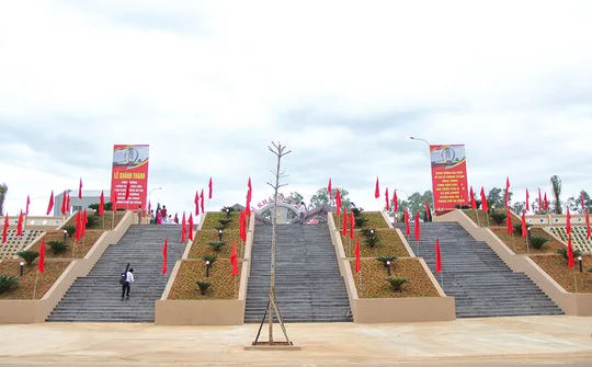 Đà Nẵng: Khánh thành công trình công viên văn hóa Khu chiến tích Gò Hà