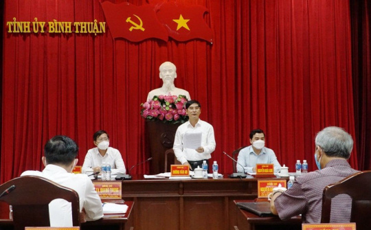 Bình Thuận: Đánh giá công tác nội chính và phòng chống tham nhũng quý I năm 2022