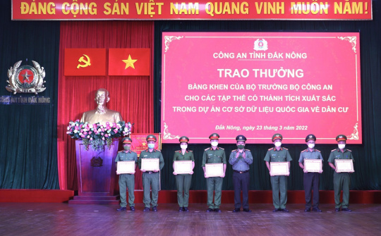 Công an Đắk Nông liên tiếp lập nhiều thành tích, chiến công trong quý I