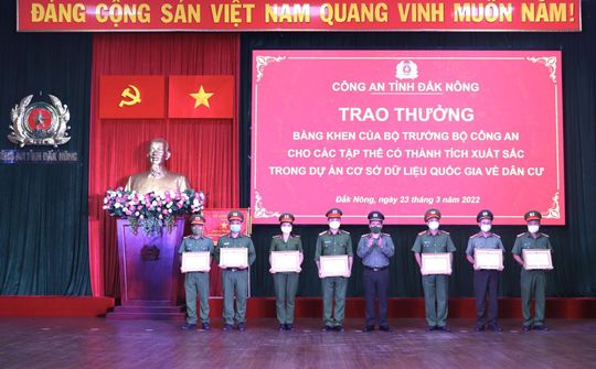 Công an Đắk Nông liên tiếp lập nhiều thành tích, chiến công trong quý I