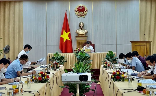 Quảng Ngãi: Họp Ban chỉ đạo giải phóng mặt bằng Dự án cao tốc Bắc - Nam