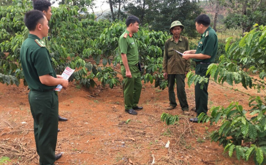 Đắk Nông: Trưởng Công an xã vùng biên hết mình với công tác bảo đảm ANTT