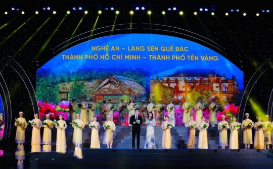 Bế mạc Lễ hội Làng Sen năm 2022 trang trọng, xúc động