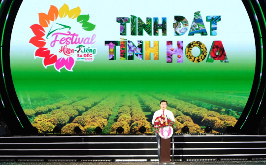 “Thủ phủ” hoa miền Tây Nam Bộ tràn ngập sắc hoa mùa Festival Hoa - Kiểng lần thứ I