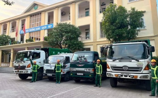 Công ty CP Môi trường và Công trình đô thị Nghệ An: Luôn nỗ lực vì một môi trường xanh – sạch – đẹp