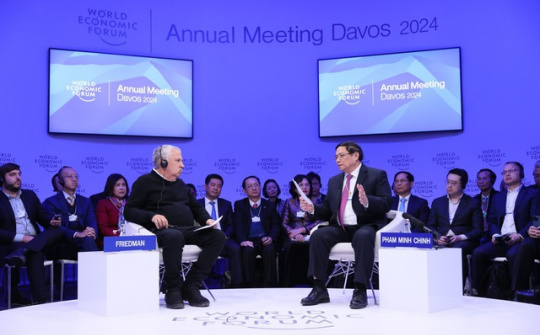 "Việt Nam: Định hướng tầm nhìn toàn cầu" - phiên đối thoại điểm nhấn tại WEF Davos