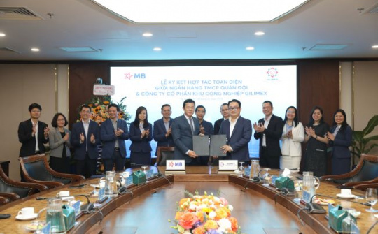 MB và Gilimex ký kết hợp tác chiến lược