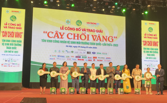 Giải Cây Chổi Vàng - Tôn vinh người công nhân vệ sinh môi trường