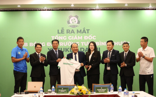 CLB Bóng đá Trường Tươi Bình Phước ra mắt tân Tổng Giám đốc điều hành người Nhật Bản