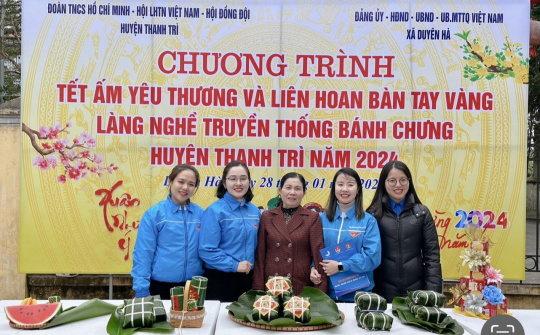Tuổi trẻ Thanh Trì: Mang “Tết ấm yêu thương” tới mọi nhà