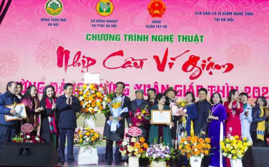 Nhịp cầu ví giặm mừng Đảng, mừng Xuân, mừng đất nước đổi mới