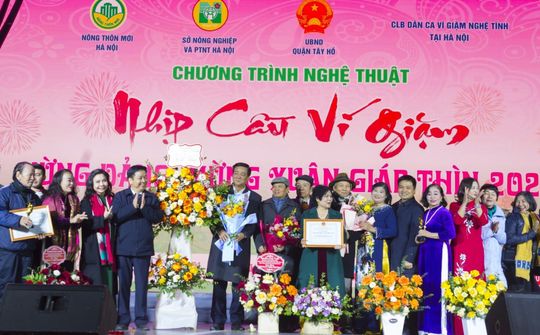 Nhịp cầu ví giặm mừng Đảng, mừng Xuân, mừng đất nước đổi mới