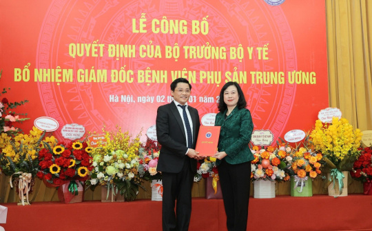 GS.TS Nguyễn Duy Ánh làm Giám đốc Bệnh viện Phụ sản Trung ương
