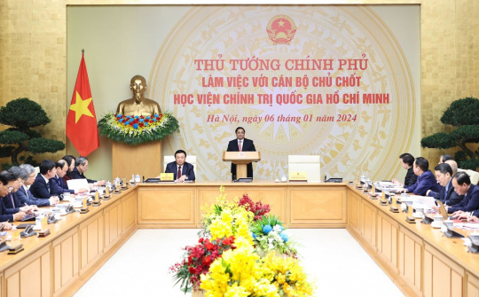 Xây dựng, phát triển Học viện Chính trị quốc gia Hồ Chí Minh xứng tầm vai trò, vị trí