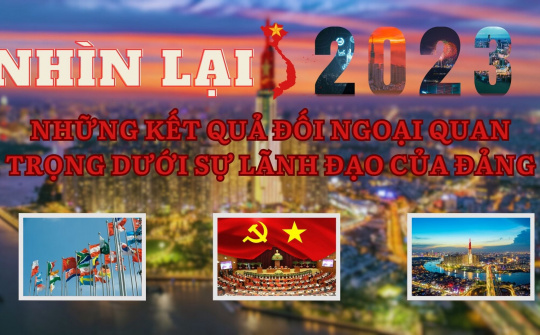 Năm 2023: Những kết quả đối ngoại quan trọng dưới sự lãnh đạo của Đảng