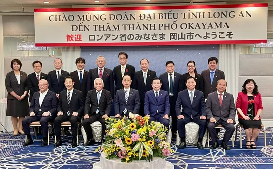 Tỉnh Long An tổ chức Hội thảo xúc tiến về lao động với thành phố Okayama