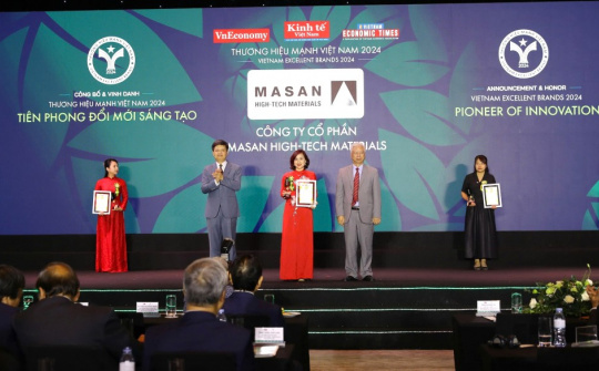Masan High-Tech Materials: Top 10 Thương hiệu Tiên phong Đổi mới sáng tạo Việt Nam