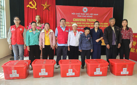 Hội Chữ thập đỏ tỉnh Cao Bằng: “Điểm tựa” cho những hoàn cảnh khó khăn, người yếu thế