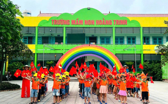 Trường Mầm non Hoằng Trinh: Phát triển toàn diện giáo dục cho trẻ
