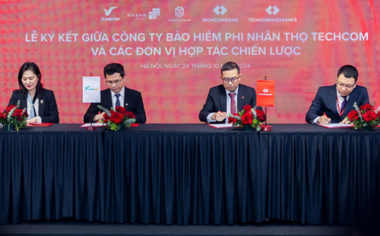 Techcombank ra mắt công ty bảo hiểm phi nhân thọ Techcom