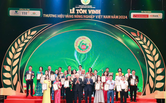 Vinh danh 88 Thương hiệu Vàng nông nghiệp Việt Nam năm 2024