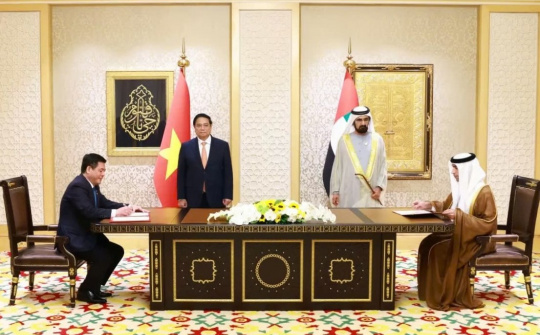 Ký kết Hiệp định CEPA Việt Nam - UAE: Dấu mốc lịch sử mở con đường lớn vào thị trường Trung Đông - châu Phi