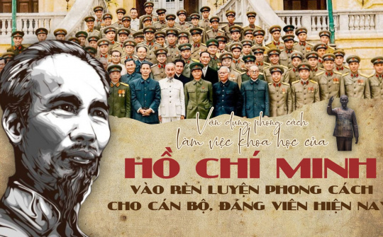 Vận dụng phong cách làm việc khoa học của Hồ Chí Minh vào rèn luyện phong cách cho cán bộ, đảng viên hiện nay