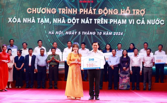 SHB dành gần 150 tỷ đồng đóng góp cho hoạt động an sinh xã hội