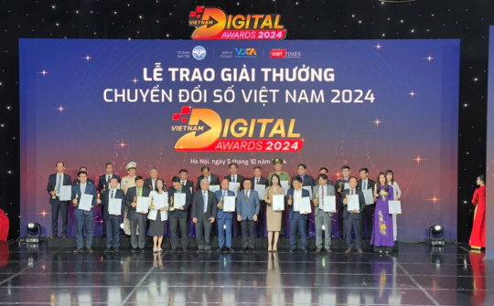 Vinh danh 45 đơn vị, giải pháp chuyển đổi số xuất sắc