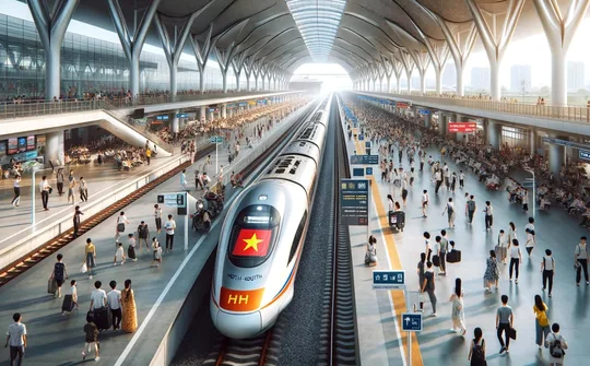 Mỗi nhà ga hành khách đường sắt tốc độ cao sẽ tạo ra một không gian phát triển mới